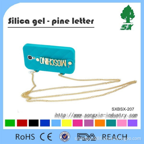 Fashionable ladies handbag design silicone phone cover/phone case for Iphone 4/4s/5/5s/ and Samsung